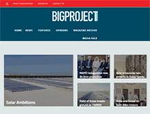 Tablet Screenshot of bigprojectme.com